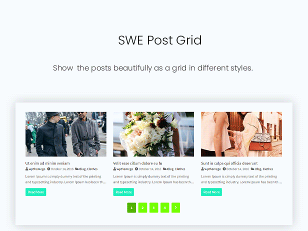 Post Grid Widget in Post Elements Plugin - Elementor Addon for Blog, Newspaper, Magazine