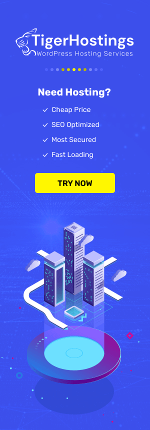 TigerHostings - Relaible and Fast WordPress Hosting Service