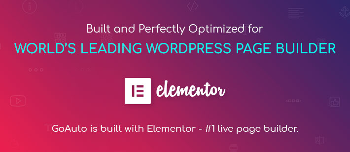 GoAuto - Auto Parts Store Elementor WooCommerce WordPress Theme