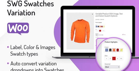 SWG Swatches Variation – WooCommerce WordPress Plugin-WordPress Theme