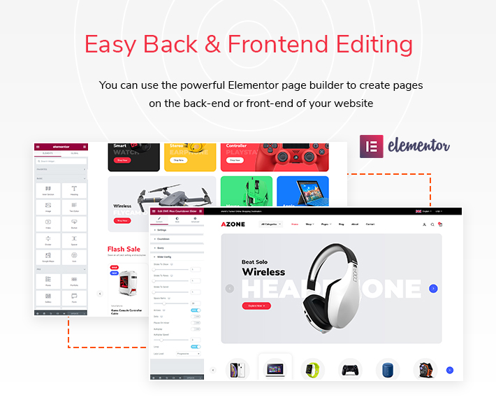 Azone - Electronics & Tech Shop Elementor WooCommerce WordPress Theme