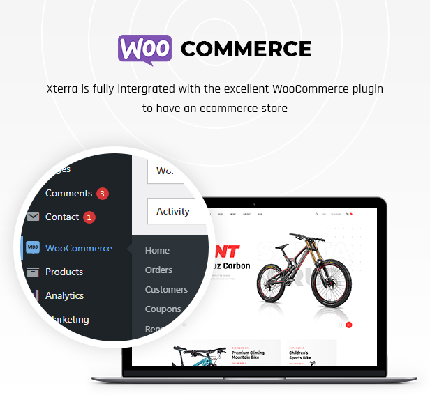 Xterra - Bike & Accessories Shop Elementor WordPress Theme