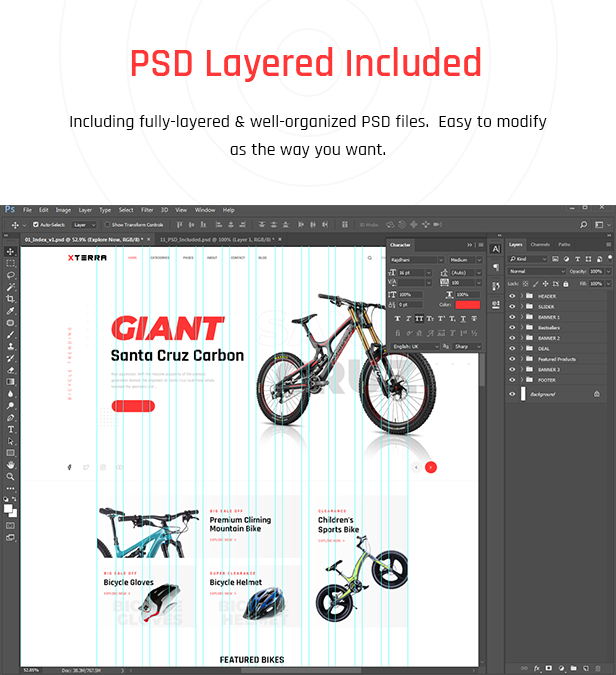 Xterra - Bike & Accessories Shop Elementor WordPress Theme