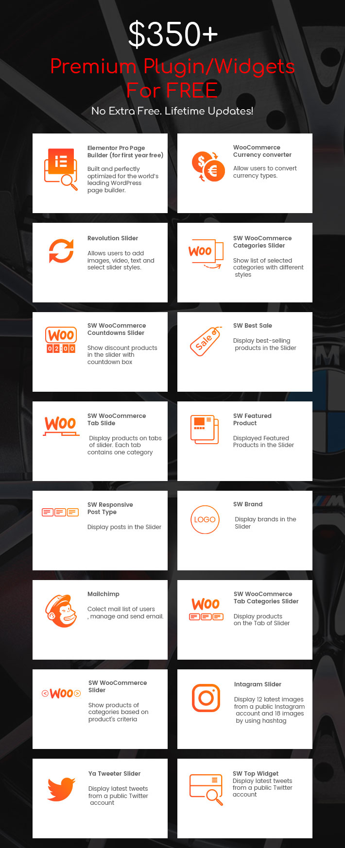 GoAuto - Auto Parts Store Elementor WooCommerce WordPress Theme