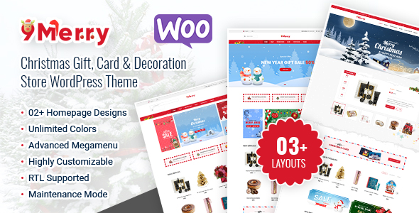 9Merry-WordPress Theme