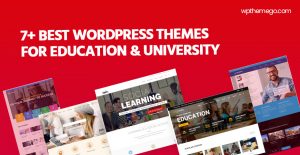 7+ Best Education, University WordPress Themes 2021
