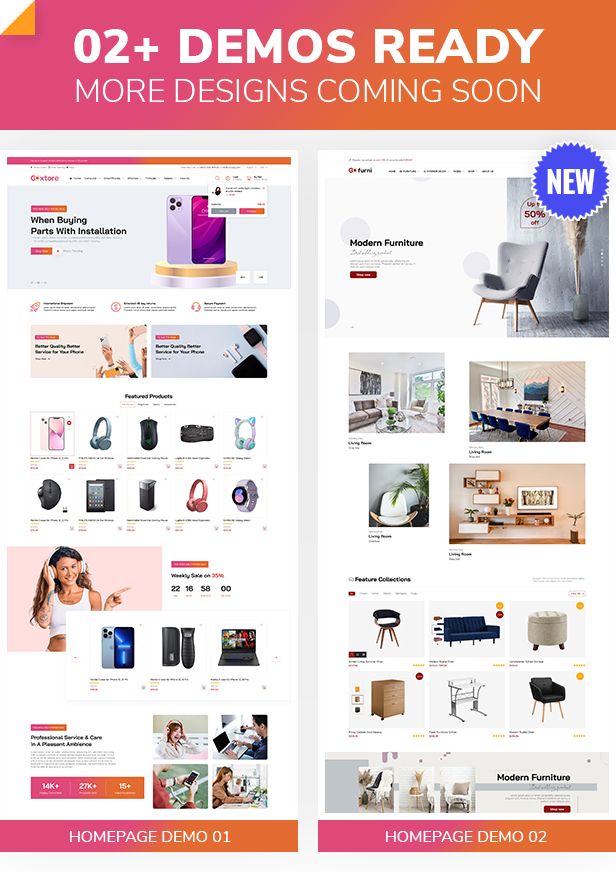 GOxtore - Electronics Store Elementor WooCommerce WordPress Theme