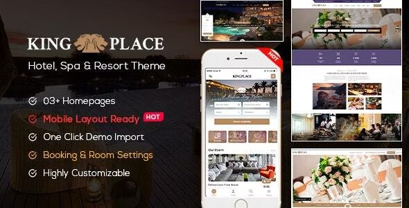KingPlace-WordPress Theme