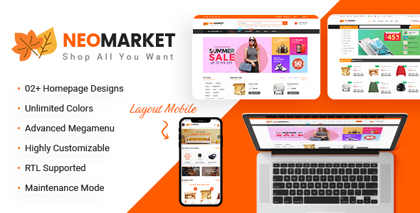 NeoMarket-WordPress Theme