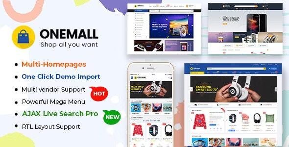 OneMall-WordPress Theme