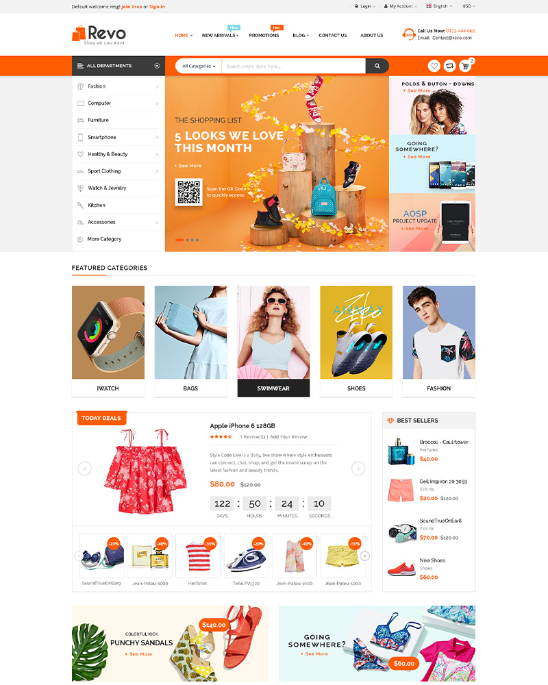 Revo - Multipurpose Elementor WooCommerce WordPress Theme