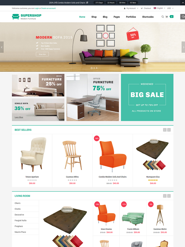 Supershop - Responsive WooCommerce Shopping WordPress Theme