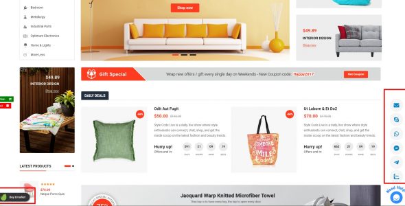 SW All-in-One Quick Contact WordPress Plugin-WordPress Theme