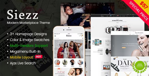 Siezz-WordPress Theme