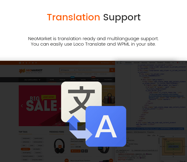 Modern Multi Vendor WooCommerce Theme - NeoMarket 
