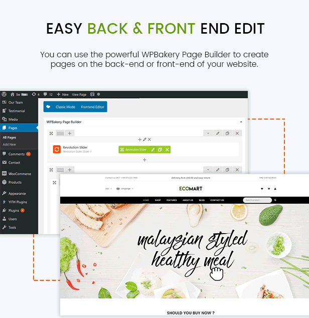 EcoMart - Organic Food Store & Eco Products WordPress Theme 