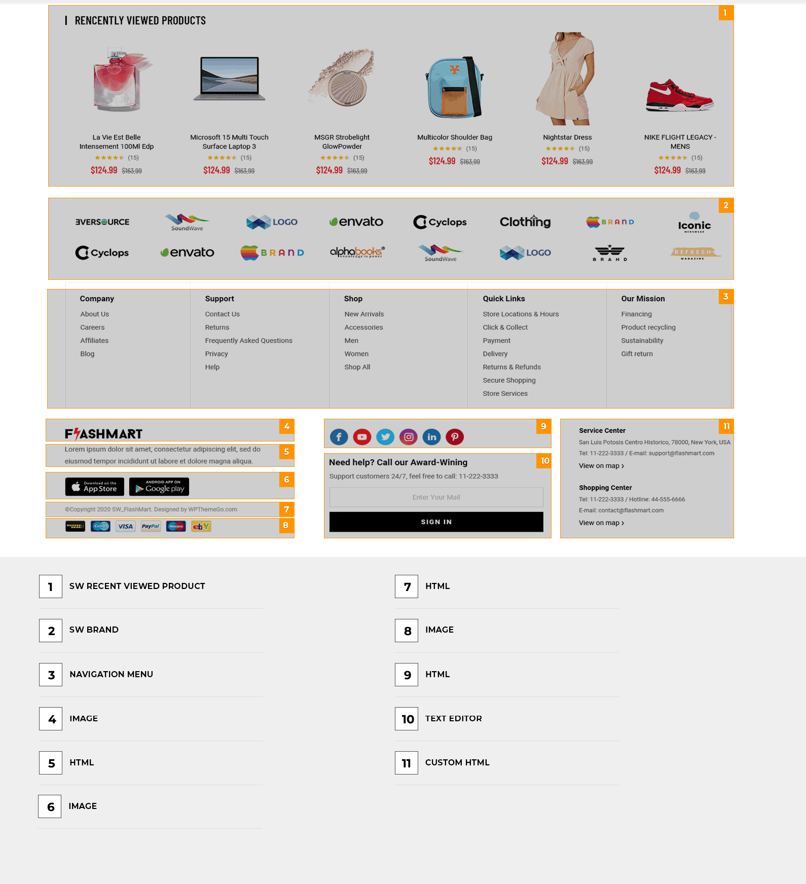 footer